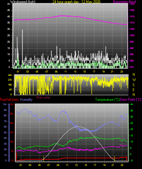 24 Hour Graph for Day 12
