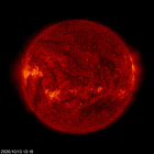 SOHO EIT 304 image of the sun